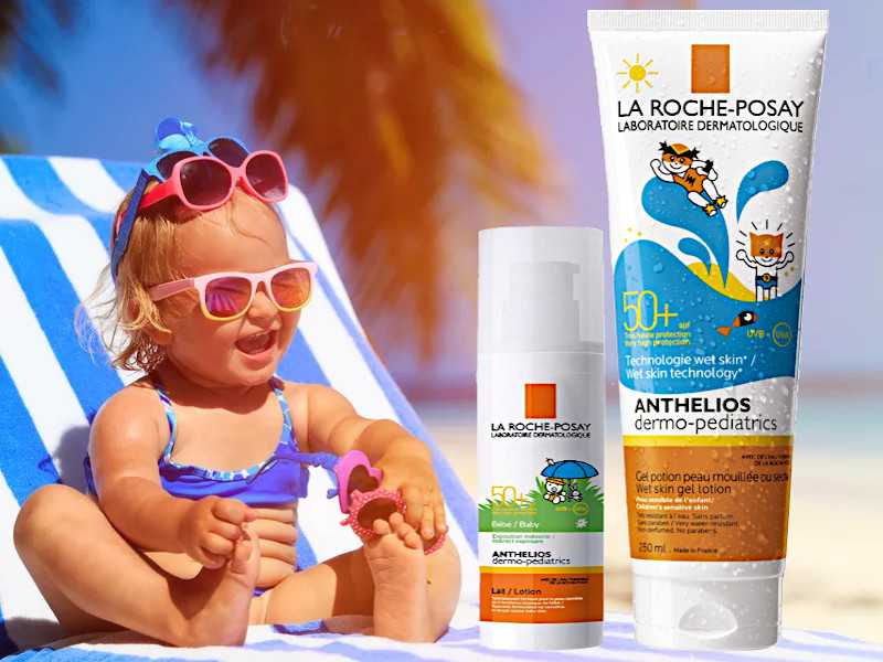13 лучших солнцезащитных кремов для детей