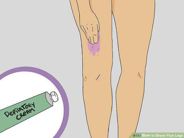Как брить ноги - wikihow