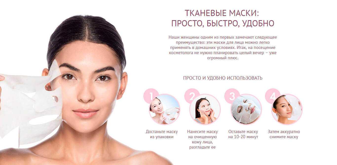 Тканевые маски — быстрый и эффективный способ привести в порядок кожу Рассказываем, как правильно ее применять