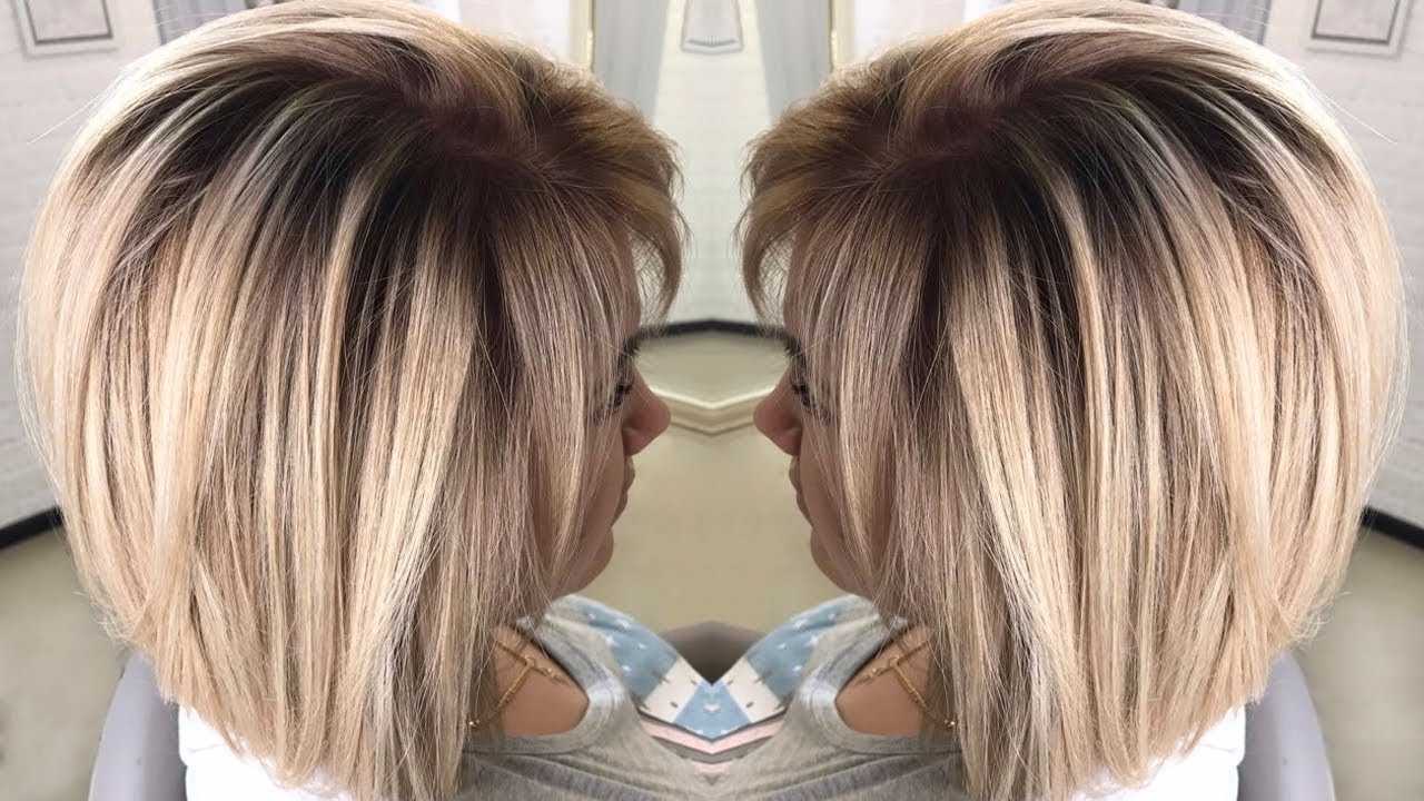 Окрашивание балаяж на русые волосы фото