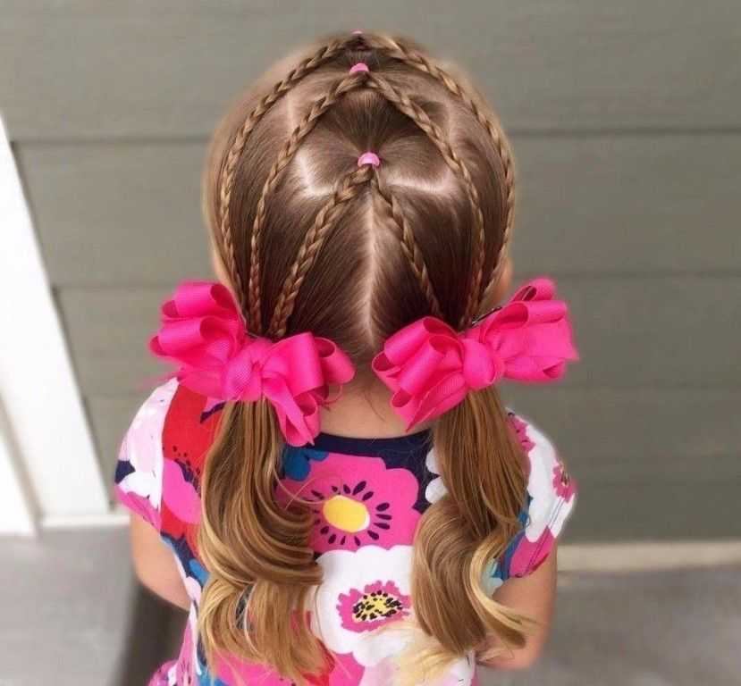 Прически с косами для девочек с пошаговым объяснением, с фото и видео