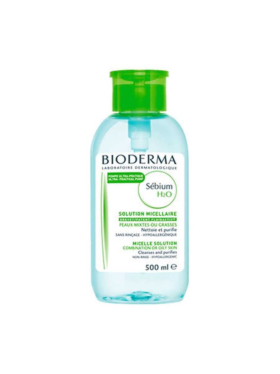 Биодерма (bioderma sebium) мицеллярная вода - для жирной и чувствительной кожи, отзывы