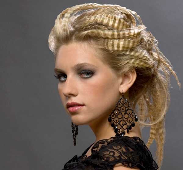 Прическа с гофре - создание современного образа и идеи применения для средних и длинных волос (130 фото)