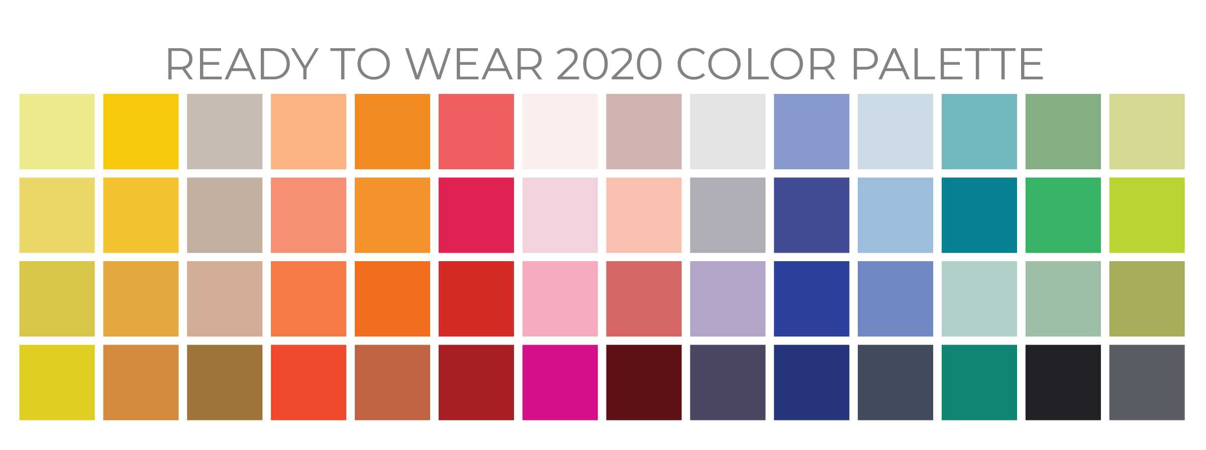 14 модных цветов из палитры осень-зима 2021-2022