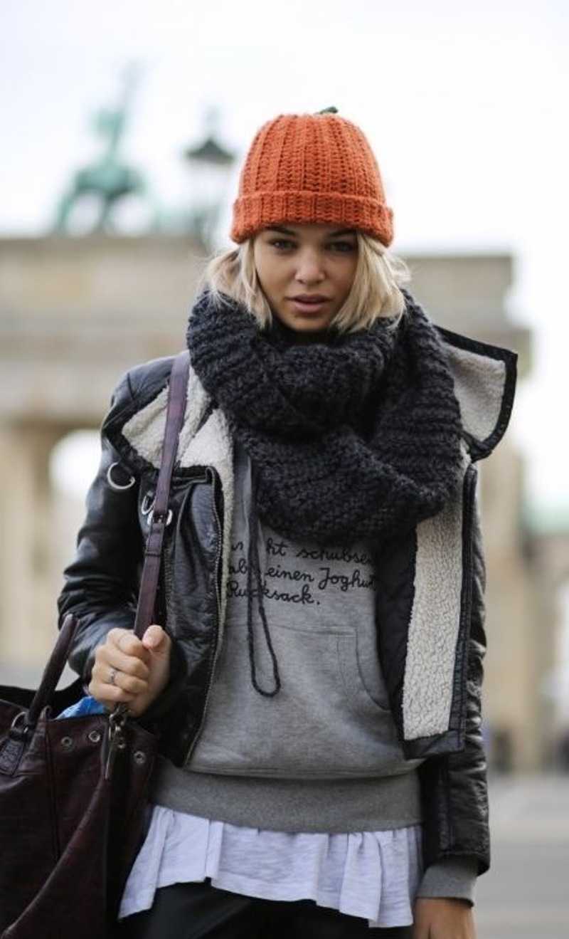 Модные шарфы и платки - во что укутываться зимой 2022