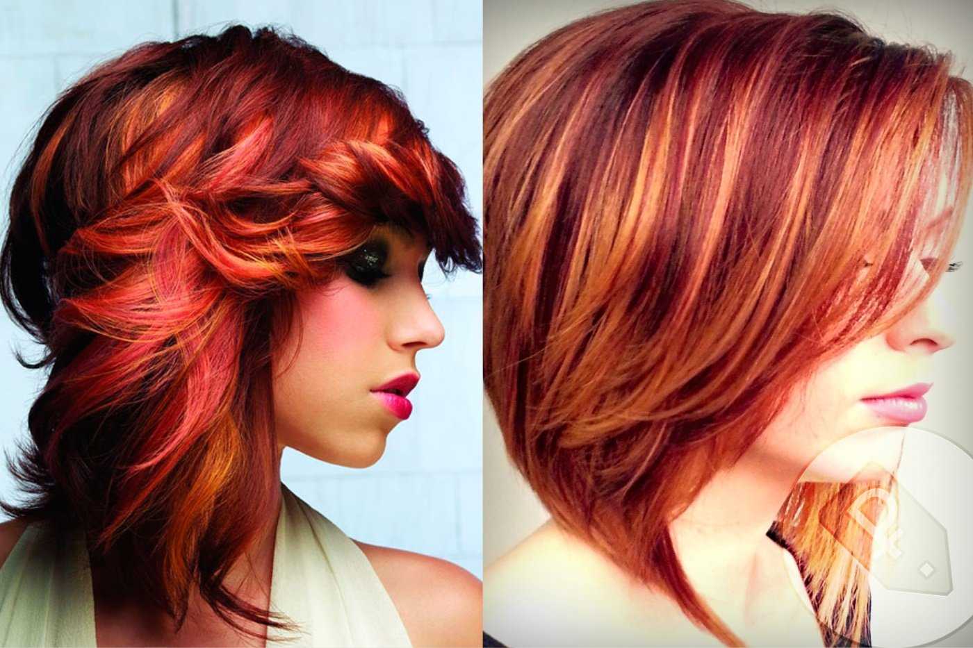 Колорирование на рыжие волосы: фото до и после, рекомендации