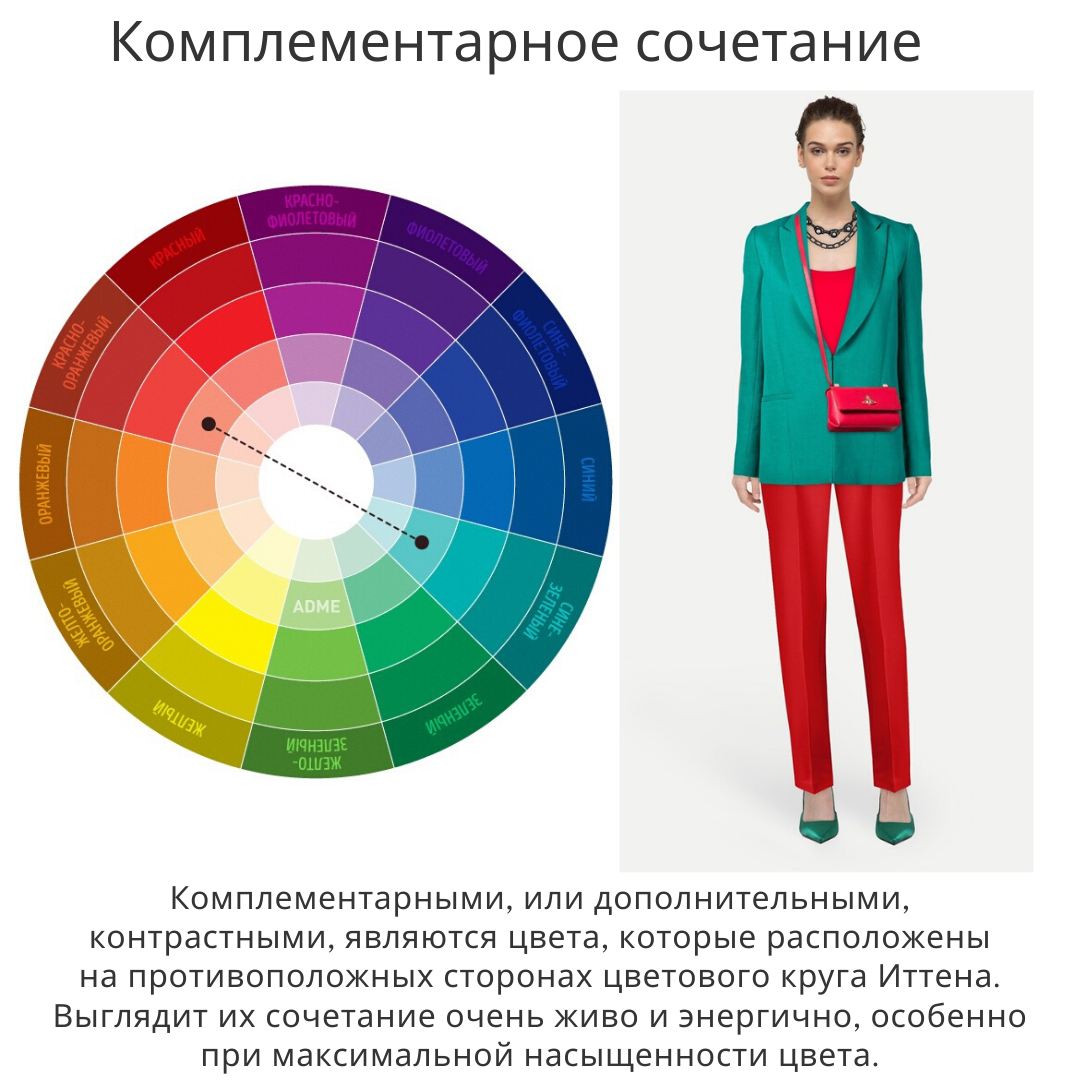 Как (не)правильно сочетать цвета в одежде | матроны.ru