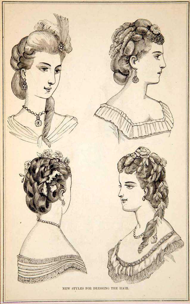 Необычные причёски в стиле 19 века своими руками
