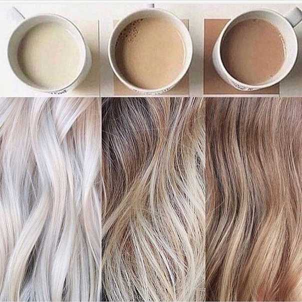 Кофейные оттенки волос