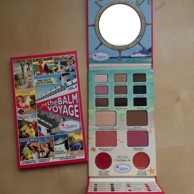 Изучаем многофункицональную палетку Voyage vol 2, the Balm Отзывы и свотчи