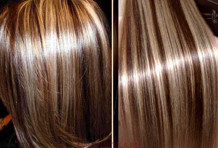 Окрашивание темных волос: модные цвета для коротких, средних и длинных волос, фото до и после