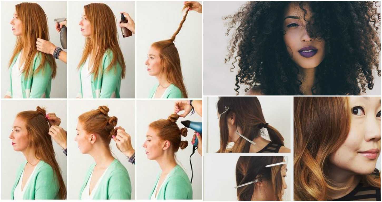 Как сделать объемные локоны на длинные, короткие и средние волосы - уход за волосами