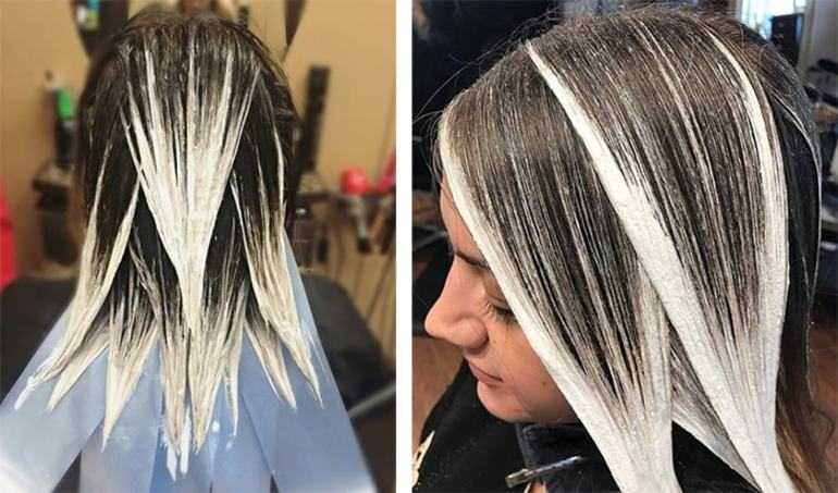 Окрашивание волос балаяж: выбор оттенка и техника покраски