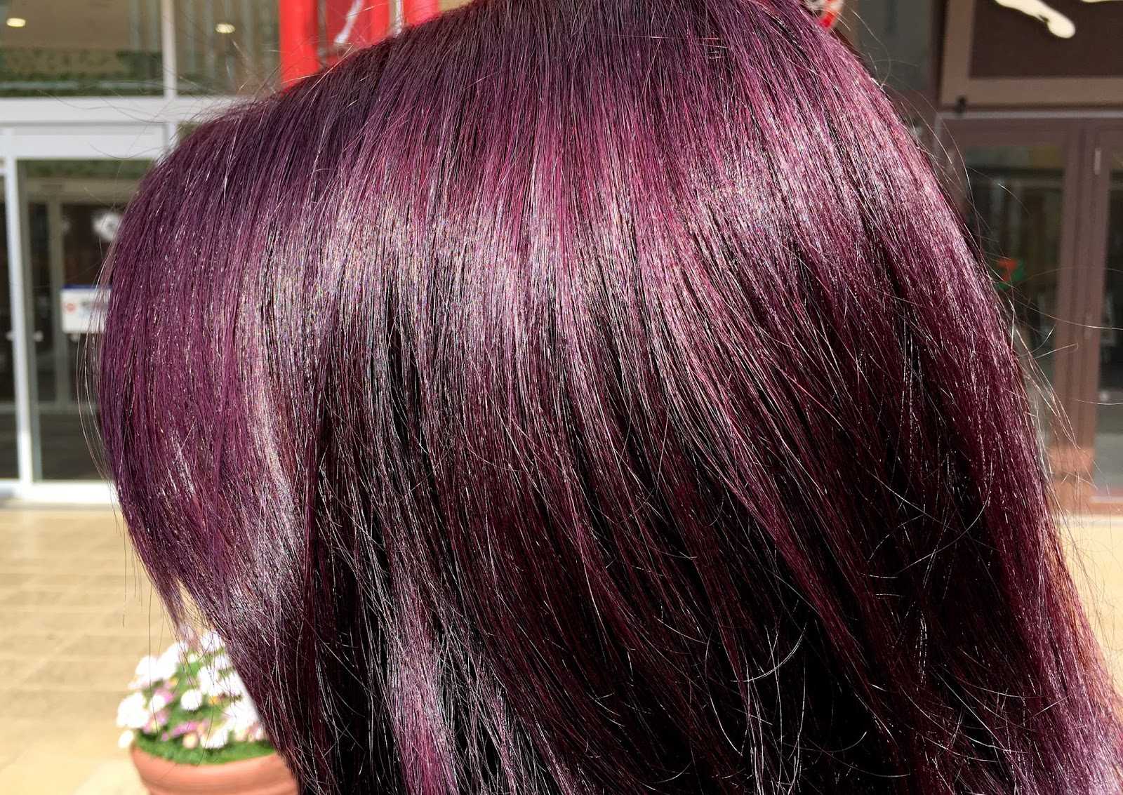 Окрашивание волос в оттенки красного