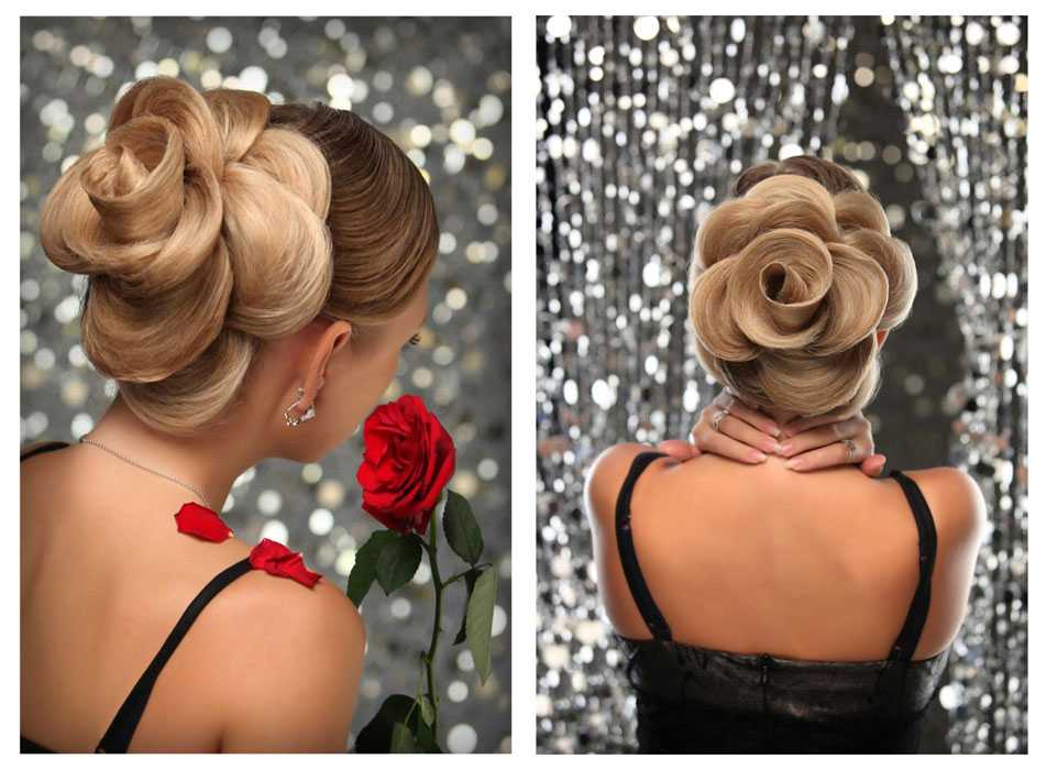 Прическа роза — секреты создания элегантной укладки волос