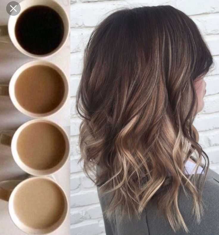 Цвет волос кофе с молоком: кому подходит этот цвет (фото)
