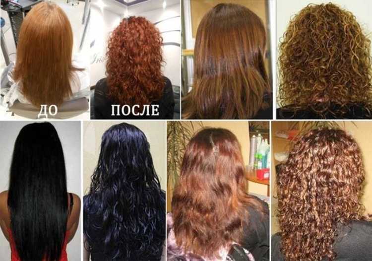 Химическая завивка волос 2021 модная фото на средние волосы